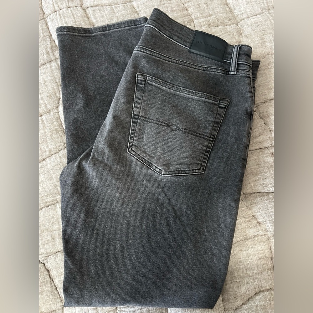 Men's Gray Lucky Brand Jeans